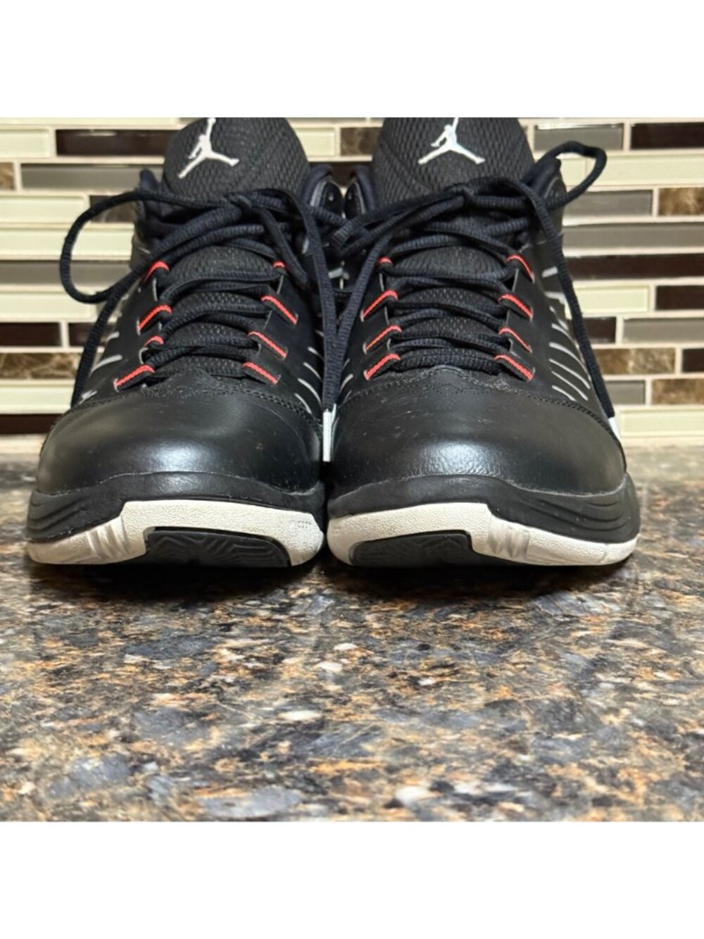 Jordan Prime Fly 2 Black Infrared 654287-020 Sz 11.5 - Picture 8 of 10